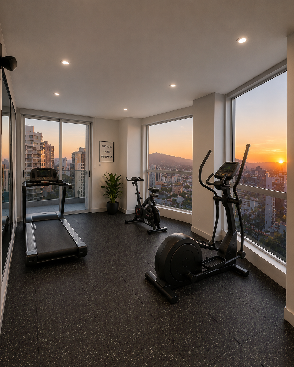 Gimnasio panorámico